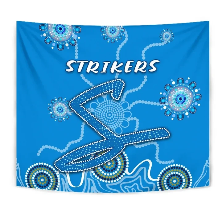 Strikers Tapestry Indigenous Blue Energy K8