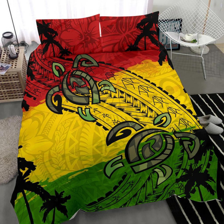 Polynesian Turtle Reggae Bedding Set K5