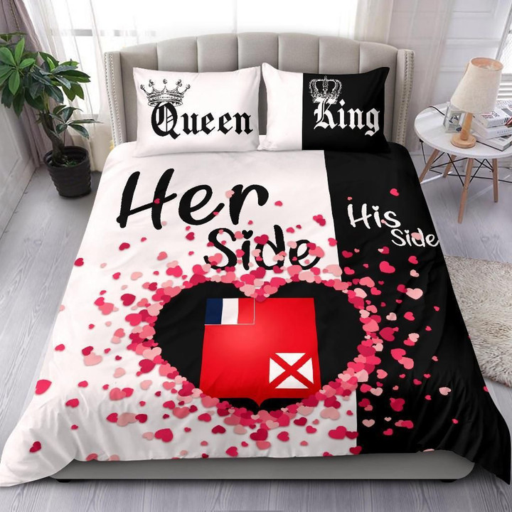 Wallis and Futuna Bedding Set Couple King/Queen Her Side/His Side A7