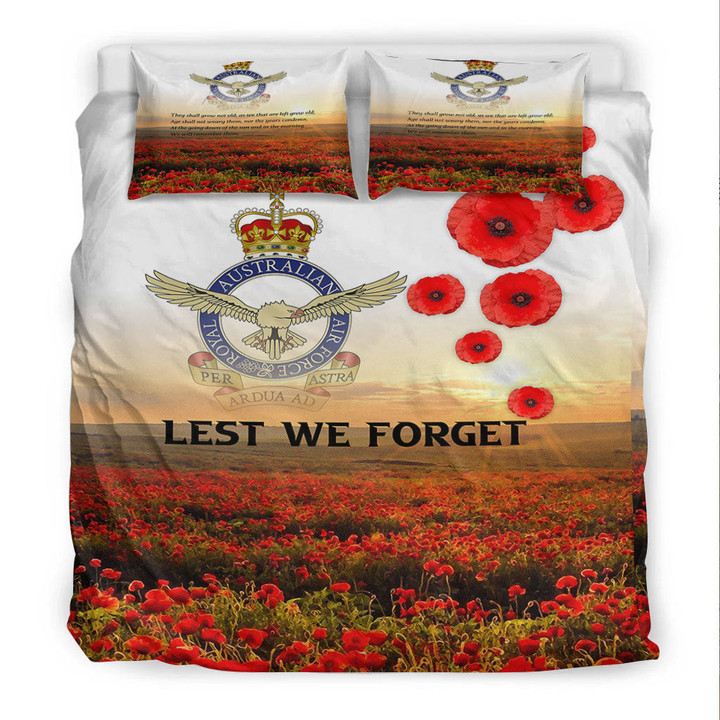 Rugbylife Bedding Set - Anzac Day Australian Air Force Bedding Set