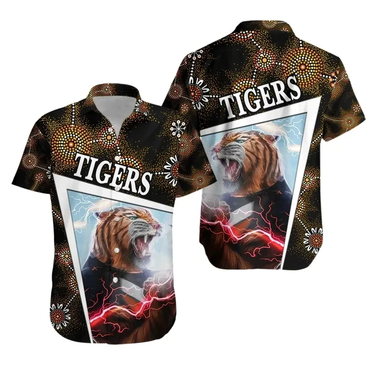 Rugby Life Shirt - Wests Hawaiian Shirt Tigers Indigenous Limited Edition K8