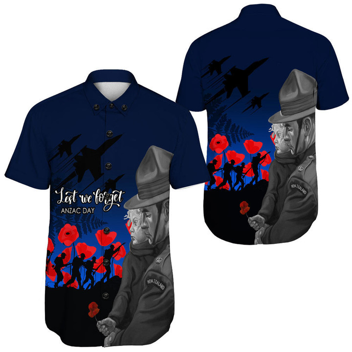 Rugbylife Clothing - New Zealand Remembrance Short Sleeve Shirt