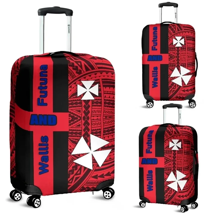 Rugbylife Luggage Cover - Wallis and Futuna Rugby Luggage Covers Version K12