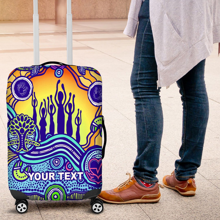 Rugbylife Luggage Covers - (Custom) Naidoc Heal CountryLuggage Covers