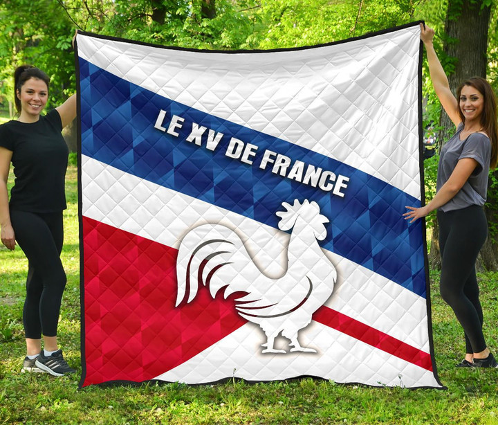 Rugbylife Quilt - France Rugby Premium Quilt Le XV De France Sporty Style K8
