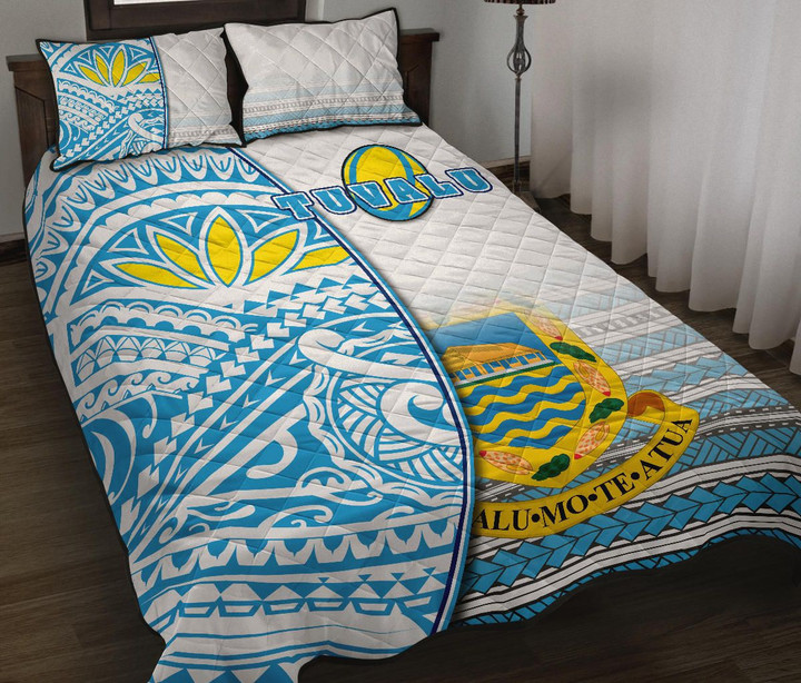 Rugbylife Quilt Bed Set - Tuvalu Rugby Quilt Bed Set Special K13