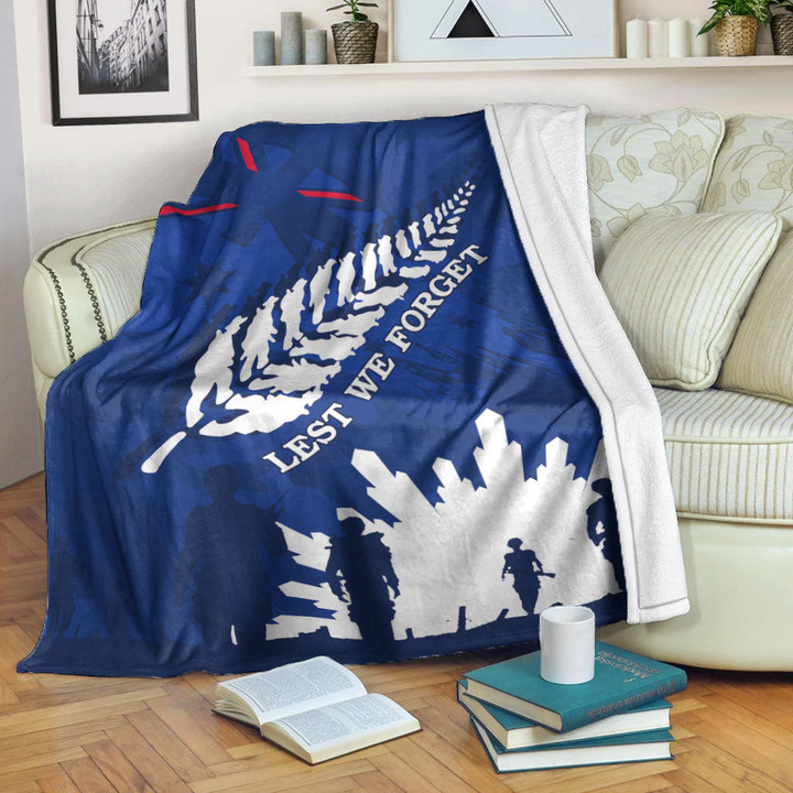 Rugbylife Blanket - Australia Anzac Camouflage Mix Fern Premium Blanket