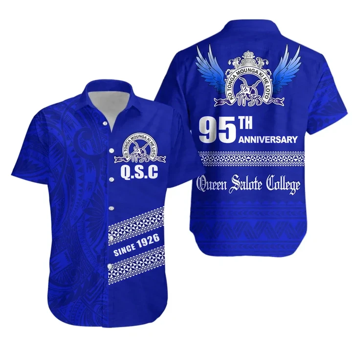 Queen Salote Hawaiian Shirt Tonga College K13