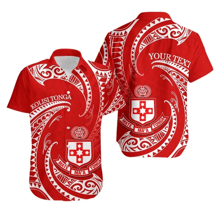 (Custom Personalised) Kolisi Tonga Hawaiian Shirt Special Polynesian TH4