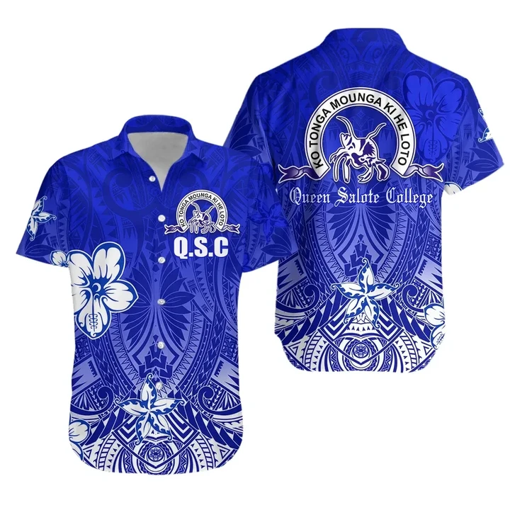 Queen Salote College Hawaiian Shirt Spirit K13