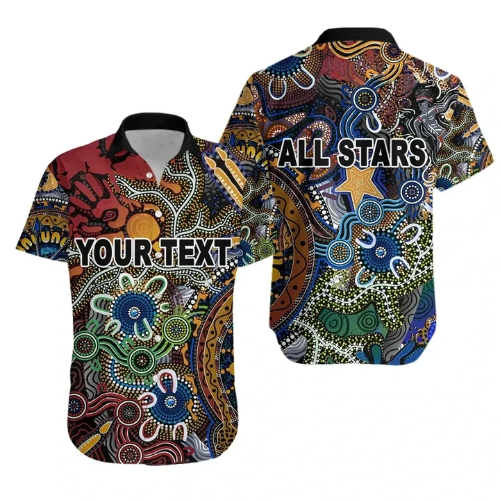 (Custom Personalised) Indigenous Hawaiian Shirt All Stars Signature Vibes K8