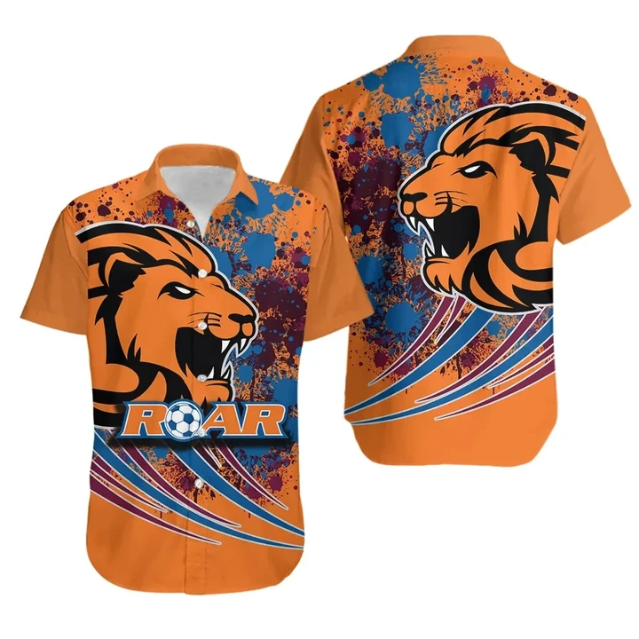 Roar Hawaiian Shirt Lion TH4