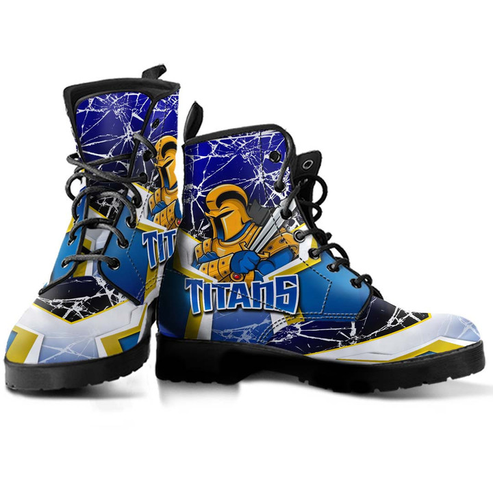 Rugbylife Boots - Gold Coast Titans - Rugby Team Leather Boots