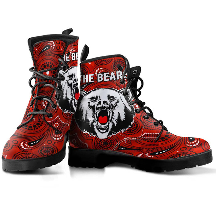 Rugbylife Boots - North Sydney Bears Special Indigenous - Rugby Team Leather Boots