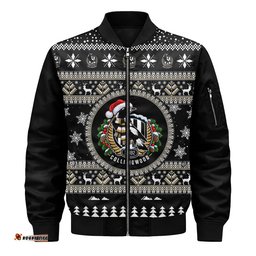 Collingwood Magpies Ugly Christmas Faux Knit Bomber Jacket – Xmas Holiday Gift Pullover