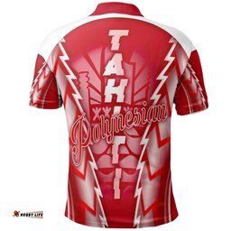 Tahiti Polo T-Shirt - Red Style - BN09