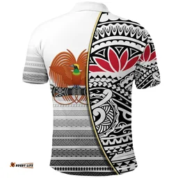 Rugbylife Polo Shirt - Papua New Guinea Rugby Polo Shirt - PNG Impressive K13