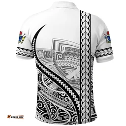 Rugbylife Polo Shirt - Cook Islands Rugby Polo Shirt Simple K13