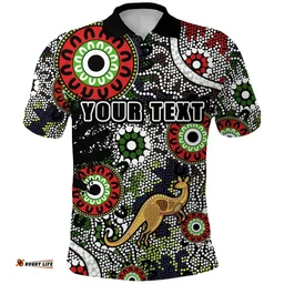 (Custom Personalised) Indigenous Polo Shirt All Stars K13