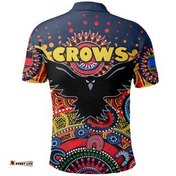 Naidoc Adelaide Crows Indigenous Polo Shirt