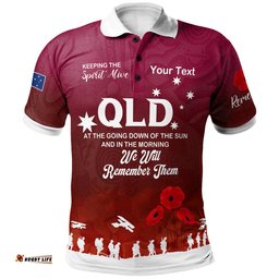 Australia Cane Toads Anzac Custom Polo Shirt - Keeping the Spirit Alive Polo Shirt