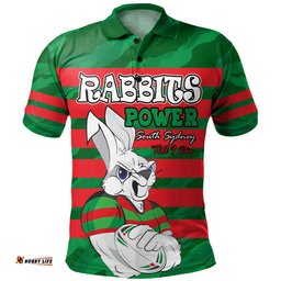 South Sydney Rabbitohs Polo Shirt - I Hate Being This Awesome But Bunnies Polo Shirt
