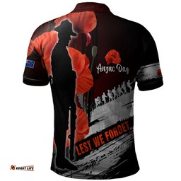 Australia Custom Polo Shirt - Anzac Day Special Style