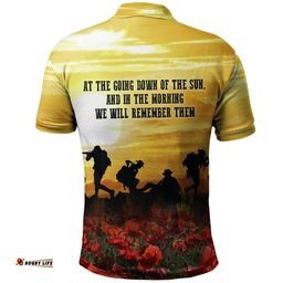 Australia Anzac Polo Shirt - Australian and New Zealand Army Corps