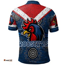 Sydney Roosters Custom Polo Shirt - Super Sydney Roosters Polo Shirt