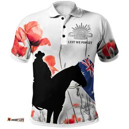 Australia Anzac Polo Shirt - Australian Light Horse