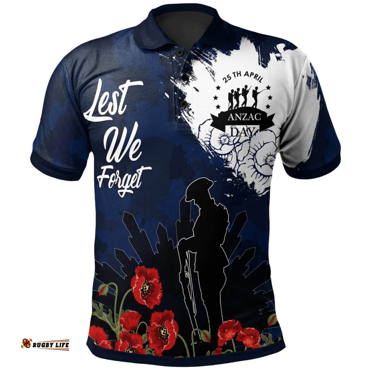 Australia Anzac Day Polo Shirt- Australia Anzac Day