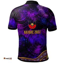 Australia Broncos Naidoc Week Custom Polo Shirt - Australia Naidoc Week and Torres Strait Islander Polo Shirt