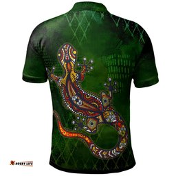 Australia Aboriginal Inspired  Custom Polo Shirt - Aboriginal Inspired Journey
