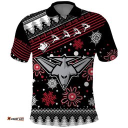 Custom Bombers Football Polo Shirt Christmas Vibe 2023