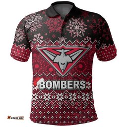 Bombers Polo Shirt Christmas 2022 Amazing Aussie