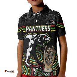 Panthers Rugby Polo Shirt Premiers 2022 Back to Back Champions Amazing Aussie