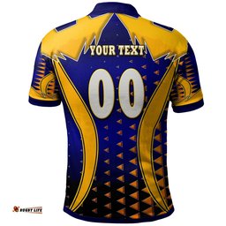 Cowboys Rugby Polo Shirt - Custom Bull Rugby Cup Final Series Champions Sport Style Personalised Player And Number Polo Shirt Amazing Aussie