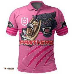 Panthers Rugby Polo Shirt Premiers 2022 Pink Vibe Amazing Aussie