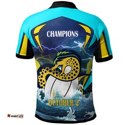 Eels Rugby Polo Shirt - Custom Final Series Champions Eels Rugby League Player And Number Polo Shirt Amazing Aussie