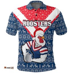 Vibe Hoodie Clothing - Sydney Roosters Christmas Polo Shirts Amazing Aussie