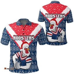 Vibe Hoodie Clothing - Sydney Roosters Christmas Polo Shirts Amazing Aussie