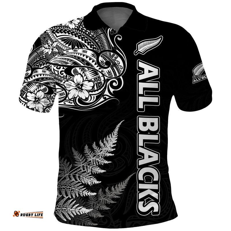 Custom Personalised New Zealand Silver Fern Rugby Polo Shirt Maori Ethics Style Amazing Aussie