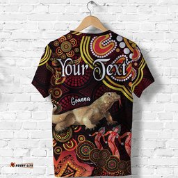 Australian Astrology Polo Shirt Capricorn Goanna Zodiac Aboriginal Vibes - Red Amazing Aussie