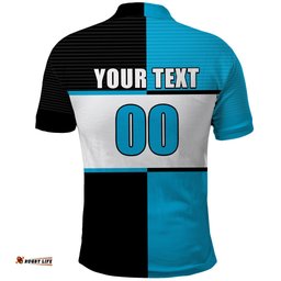 Custom Text And Number NRL Sharks Polo Shirt Mix Jersey