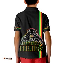 Penrith Panthers Premiers Polo Shirt Angry Panther Simple Style Amazing Aussie