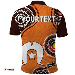 Custom Personalised 2023 NAIDOC Week Polo Shirt Lizard Aboriginal