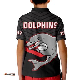 Dolphins Rugby Polo Shirt Sporty Style Ver.03 Amazing Aussie