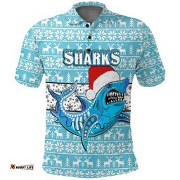 Custom Vibe Hoodie Clothing - Cronulla-Sutherland Sharks Aboriginal Tattoo Polo Shirts Amazing Aussie
