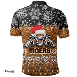 Tigers Rugby Polo Shirt Christmas 2022 Amazing Aussie