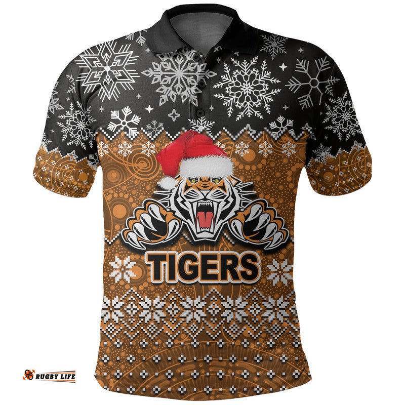 Tigers Rugby Polo Shirt Christmas 2022 Amazing Aussie